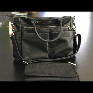 Honest everything tote/diaper bag